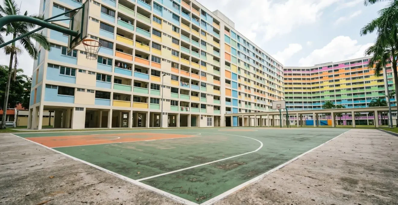 Three versions of same basketball court photo showing different editing levels